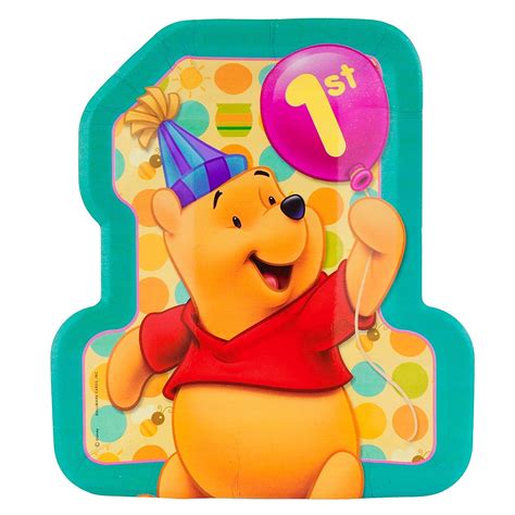 Winnie The Pooh Boys First Birthday Party Supplies Birthday Wikii