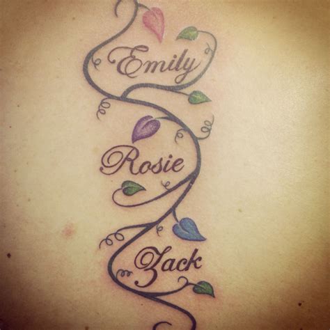 My New Tatty Tatuajes Para Madres Tatuajes Bebe Tatuaje De Infinito Con Nombres