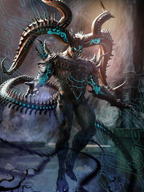 Demon Hi By Ekoputeh On Deviantart D Mon Fantasy Art Th Me Dragon Art Cr Atures Mythiques