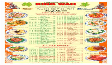 Excellent chinese take out !. King Wah Restaurant King Wah Restaurant - Great Quality ...