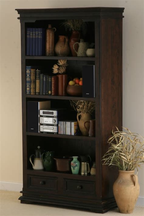 Dark Wood Bookcase Furniture