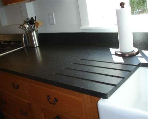 Cambrian Black Leather Finish Granite Countertops Cost Reviews