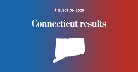 Connecticut 2020 Live Election Results The Washington Post