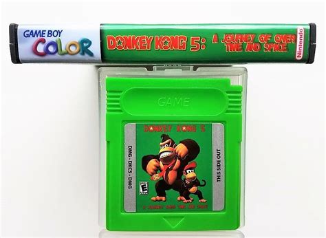 Donkey Kong 5 Journey Of Over Time And Space W Case Nintendo Gbc