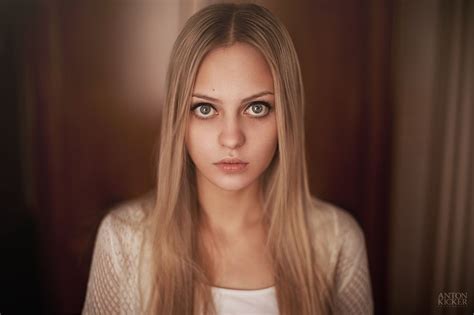 Russia Model Girl Portrait Eyes Beauty 50mm F1 4 D700 Nikon Digital Color