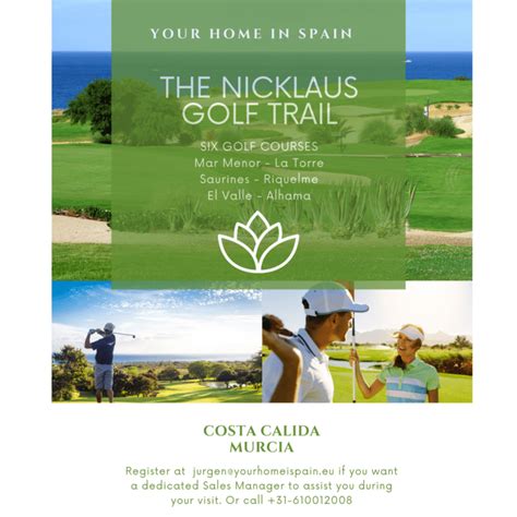 Nicklaus Golf Trail And Resorts Your Home In Spain