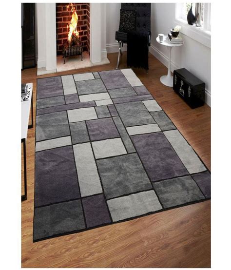 Saral Home Multi Polyester Carpet Geometrical 6x9 Ft Buy Saral Home