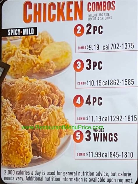 Popeyes Menu With Prices And Pictures 2024