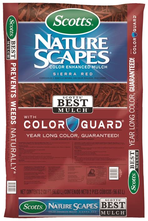 Additionally, it helps with aerating the soil while holding fertilizer and water supplies, ultimately enhancing plant growth. Miracle Gro MR88402440 Natural Scapes Color Enhanced Mulch ...