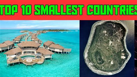 Top 10 Smallest Country In The World YouTube