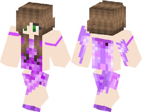 The Purple Fairy Princess Minecraft Skin Minecraft Hub