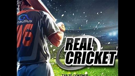 New Real Cricket 16 Theme Song Youtube