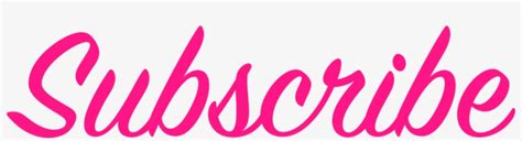 Pink Subscribe Png  Download Subscribe Png Pink Transparent Free