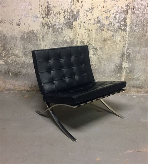 Barcelona heathrow vintage cigar leather lounge chair | zin home #barcelonachair. Vintage Knoll Barcelona Lounge Chair | Lounge chair, Chair ...
