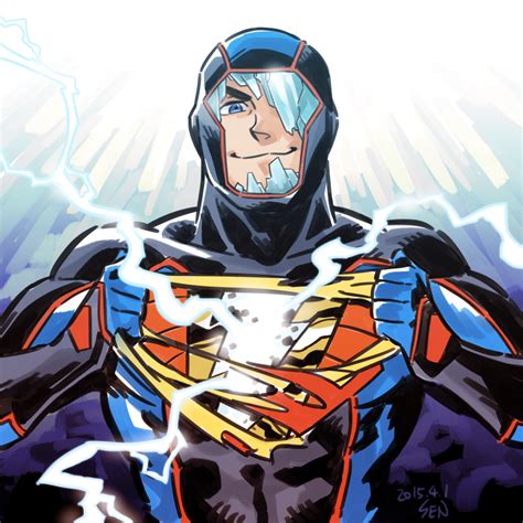 Sen Pixiv111638 Billy Batson Superman Dc Comics Justice League