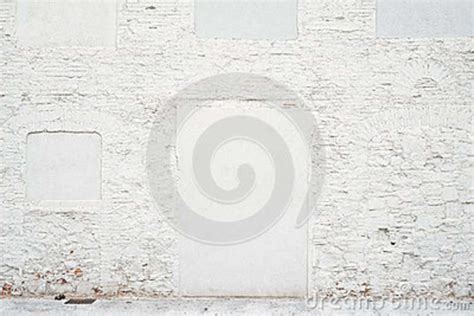 Abstract Vintage Empty Backgroundphoto Of Old White Painted Brick Wall