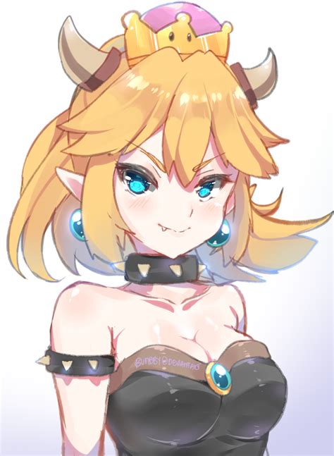Bowsette By Bunbby On Deviantart