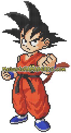Easily create sprites and other retro style images with this drawing application. Sangoku pixel art | Família ponto cruz