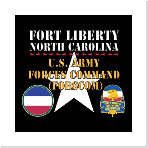 Fort Liberty North Carolina Us Army Forces Command Forscom Ssi