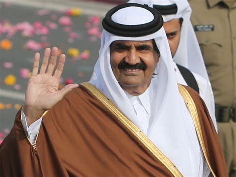 Former Qatar ruler Sheikh Hamad bin Khalifa Al Thani flies to