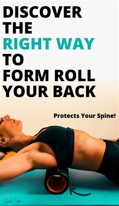 How To Properly Foam Roll For Lower Back Pain Relief Coach Sofia Fitness