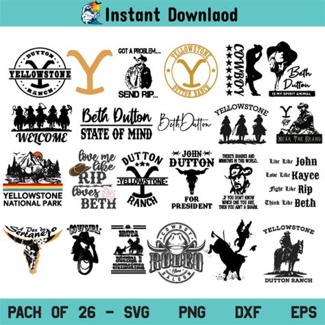 5 Free Yellowstone Svg Files For Cricut Cutting File Free Design Svg