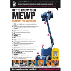 Mewp Inspection And Tagging Poster