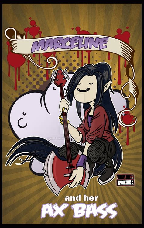 Marceline The Vampire Girl And Her Ax Bass By Vinivix On Deviantart
