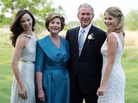who are george w bush s 2 daughters all about barbara bush and jenna bush hager
