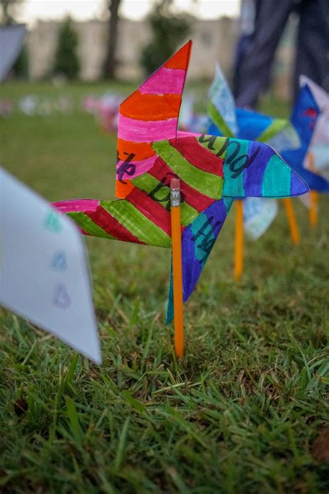 Gmc Prep Art Students Create Pinwheels For Peace Georgia Military