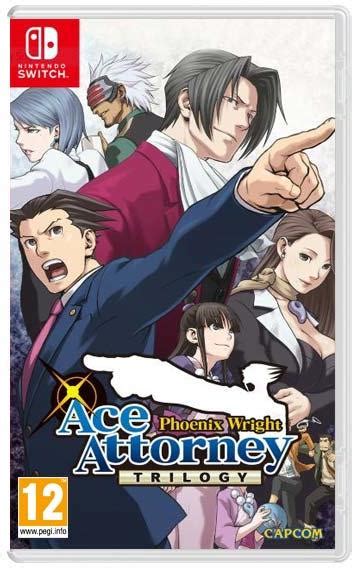 Capcom Phoenix Wright Ace Attorney Trilogy Switch Játékprogram árak