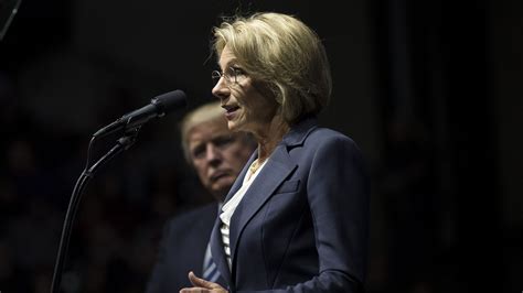 What To Expect On Student Debt From Betsy Devos The Most