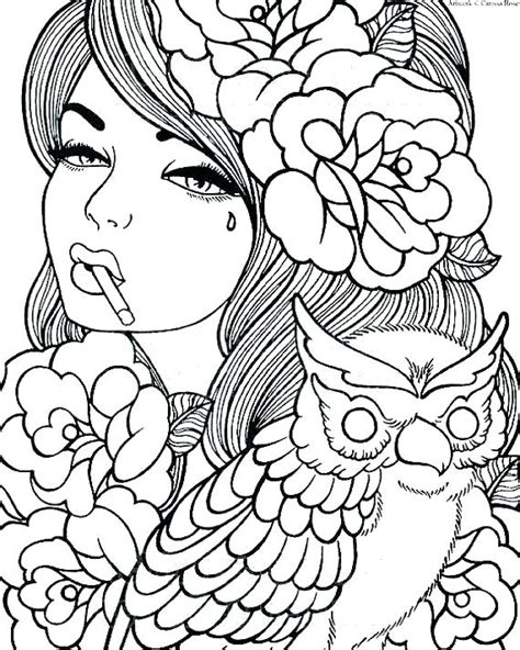 Detailed Coloring Pages For Girls At Getcolorings Free Printable 47232