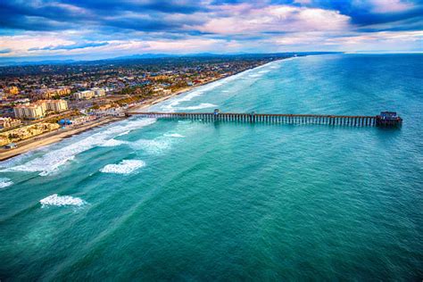 Aerial View Of Oceanside California Stock Photo Download Image Now