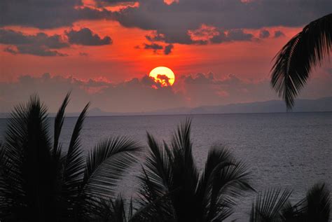 Sunset In Jaco Costa Rica Costa Rica Vacation Night Aesthetic Sunset