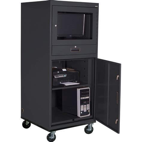 Nzxt h510 alliance lmited edition (atx) mid tower cabinet with tempered glass side panel featuresbuilt for the ultimate gamer metal construction with glass panelsxpg prime™. Sandusky Lee Mobile Computer Cabinet — 30in.W x 30in.D x ...