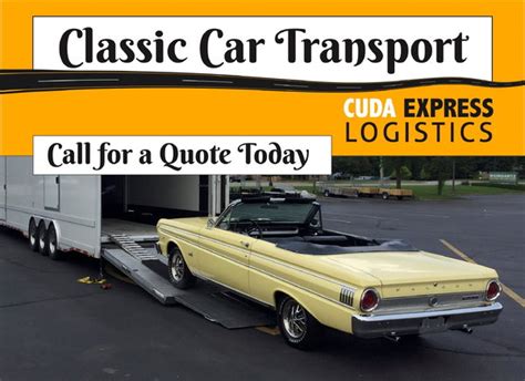 Classic Car Shipping Nationwide Service For Sale In Pontiac Mi