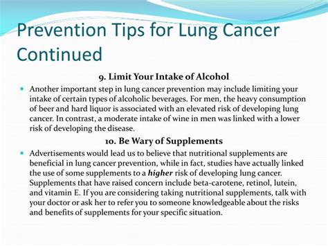 Ppt Lung Cancer Powerpoint Presentation Id6678614