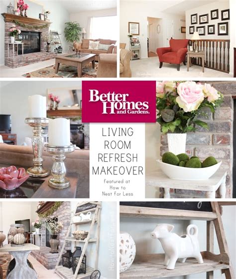 Use soft pastel shades to transform a neutral bedroom from blasé to hooray in a snap. Living Room Refresh {Better Homes & Gardens Challenge ...