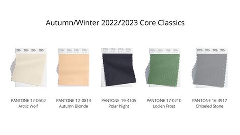 Pantones 20222023 Autumn And Winter Palette Has Arrived In 2022