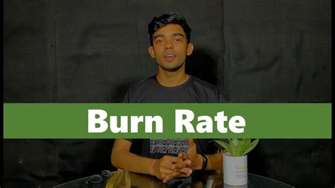 What Is Burn Rate Startup Terms Youtube