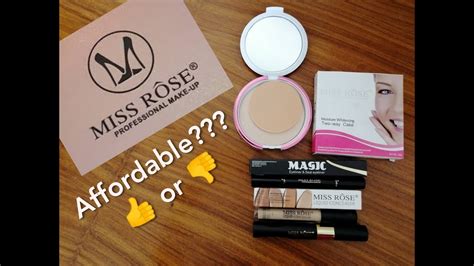 Miss Rose Cosmetics Review Affordable Makeup Products Noshi Live