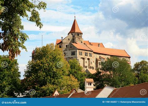 Pernstejn Castle Czech Republic Moravian Castle Czechia Stock Image Image Of European