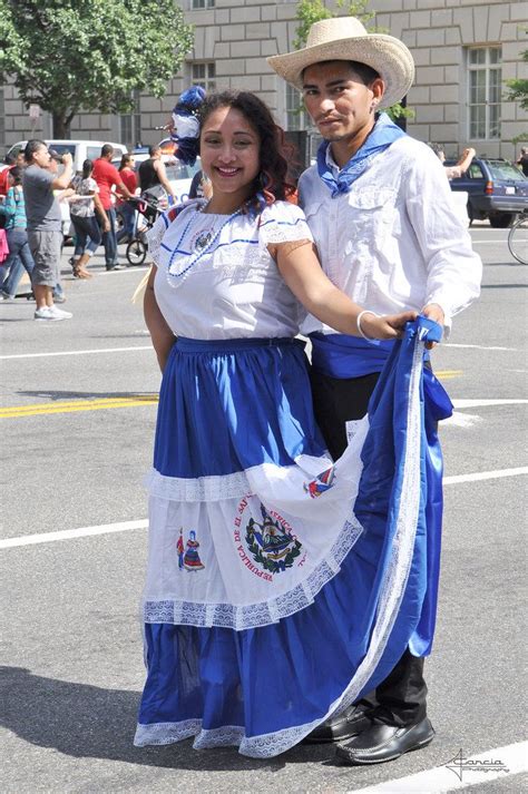 El Salvador Folklore Ropa Tradicional Día De La Cultura Traje Típico