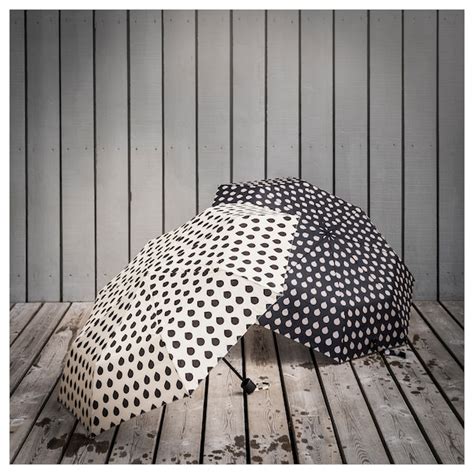 Knalla Umbrella Blackbeige Drop Ikea