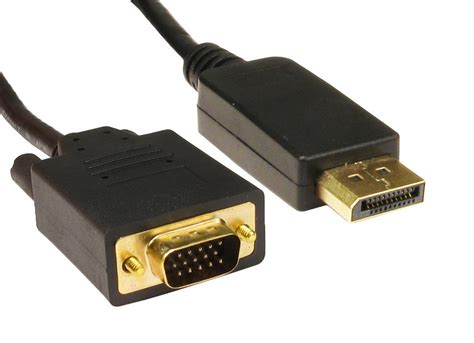 A wide variety of display port to vga options are available to you, such as usb type, application. DisplayPort To VGA Cable 1M | Novatech