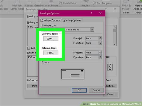 You can create a sheet of labels that contains the same information. How to Create Labels in Microsoft Word (with Pictures) - wikiHow