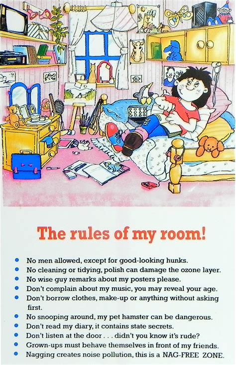 Rules Of My Room