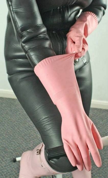 Pin By Christine Duncan On Housewife Long Rubber Gloves Leather