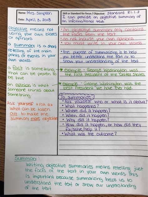 How I Use Cornell Notes Effectively In My Laguage Arts Classroom Teach101